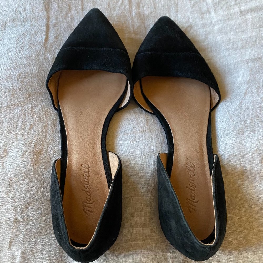 Madewell d'Orsay Flat in Suede